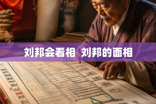 刘邦会看相  刘邦的面相