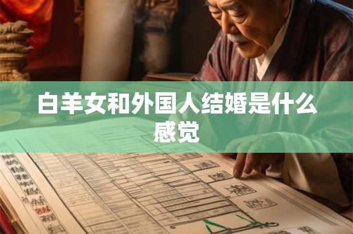 白羊女和外国人结婚是什么感觉
