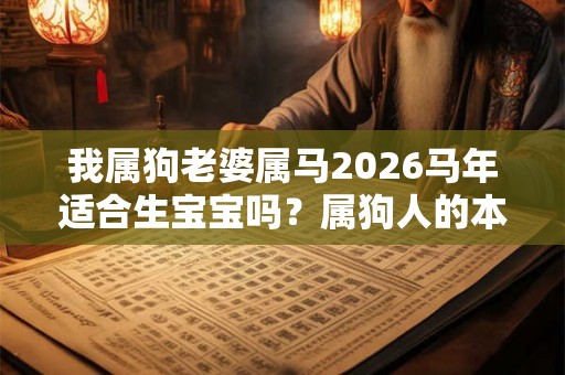 我属狗老婆属马2026马年适合生宝宝吗？属狗人的本命佛