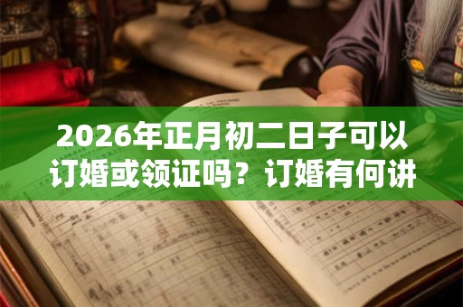 2026年正月初二日子可以订婚或领证吗?订婚有何讲究? 2026年正月初二日子可以订婚或领证吗?订婚有何讲究?