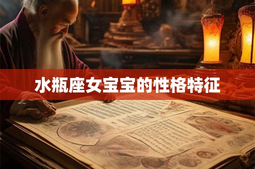 水瓶座女宝宝的性格特征