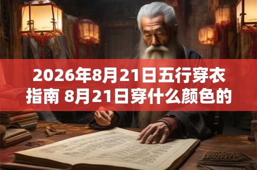 2026年8月21日五行穿衣指南 8月21日穿什么颜色的衣服