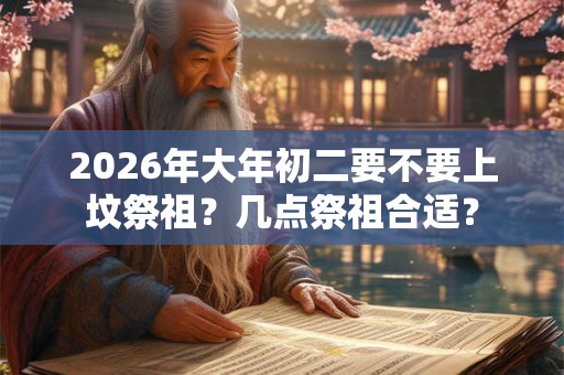 2026年大年初二要不要上坟祭祖？几点祭祖合适？
