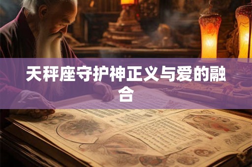 天秤座守护神正义与爱的融合