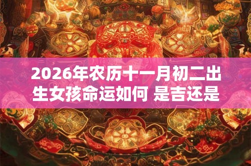 2026年农历十一月初二出生女孩命运如何 是吉还是凶