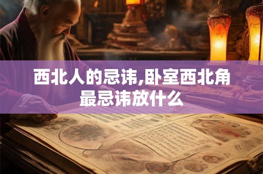 西北人的忌讳,卧室西北角最忌讳放什么