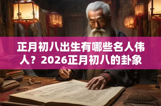 正月初八出生有哪些名人伟人？2026正月初八的卦象好不好？