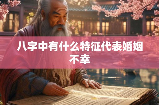 八字中有什么特征代表婚姻不幸 八字中有什么特征代表婚姻不幸