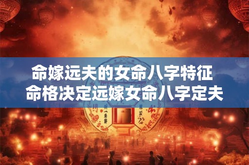 命嫁远夫的女命八字特征 命格决定远嫁女命八字定夫缘 命嫁远夫的女命八字特征 命格决定远嫁女命八字定夫缘