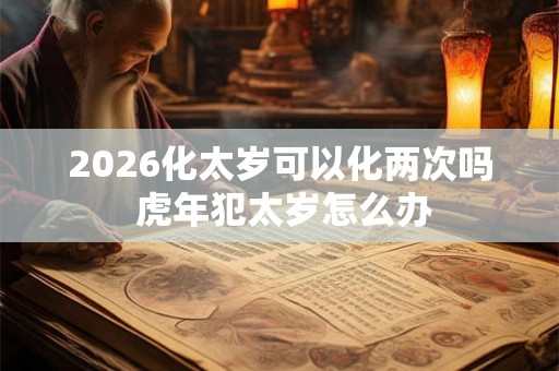 2026化太岁可以化两次吗 虎年犯太岁怎么办