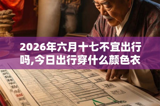 2026年六月十七不宜出行吗,今日出行穿什么颜色衣服好运