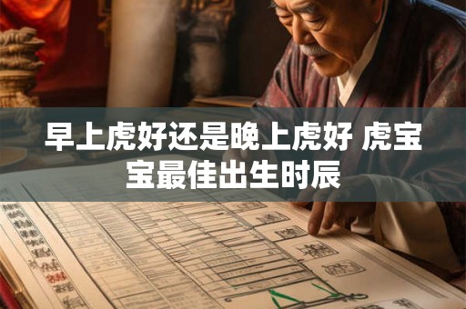 早上虎好还是晚上虎好 虎宝宝最佳出生时辰