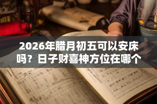 2026年腊月初五可以安床吗?日子财喜神方位在哪个位置? 2026年腊月初五可以安床吗?日子财喜神方位在哪个位置?