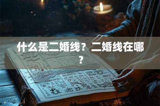 什么是二婚线?二婚线在哪? 什么是二婚线?二婚线在哪?