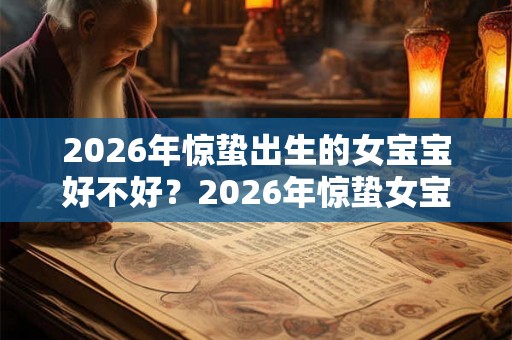 2026年惊蛰出生的女宝宝好不好？2026年惊蛰女宝宝起名大全！