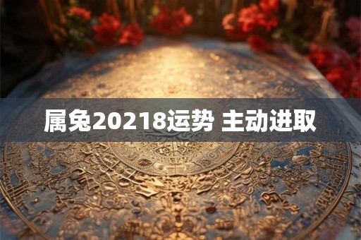 属兔20218运势 主动进取