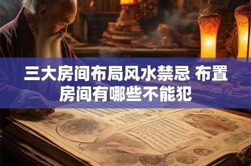 三大房间布局风水禁忌 布置房间有哪些不能犯