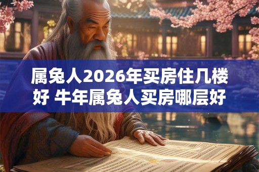 属兔人2026年买房住几楼好 牛年属兔人买房哪层好