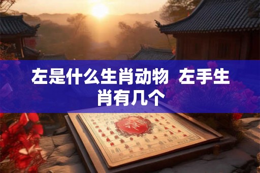 左是什么生肖动物  左手生肖有几个