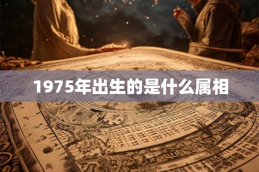1975年出生的是什么属相