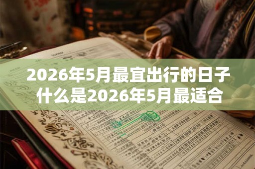 2026年5月最宜出行的日子 什么是2026年5月最适合旅行的日期