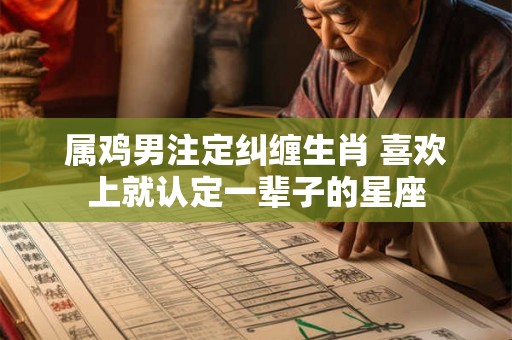 属鸡男注定纠缠生肖 喜欢上就认定一辈子的星座