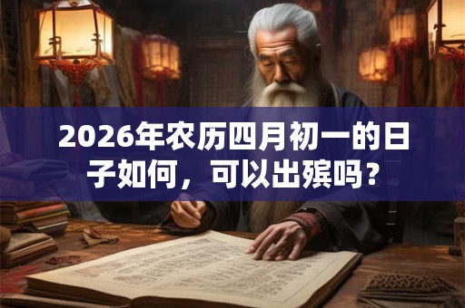 2026年农历四月初一的日子如何，可以出殡吗？
