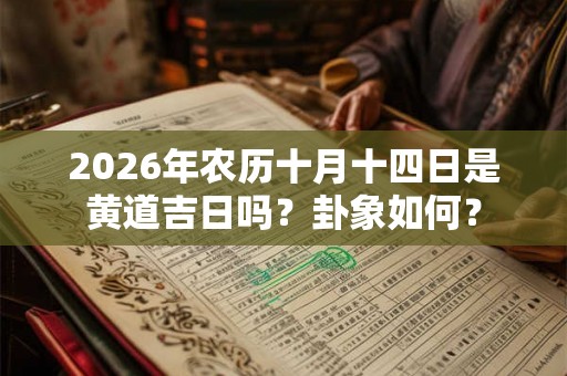 2026年农历十月十四日是黄道吉日吗？卦象如何？