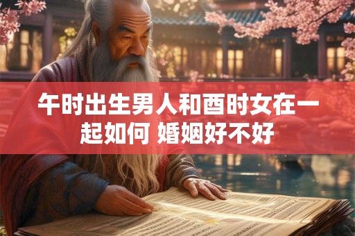 午时出生男人和酉时女在一起如何 婚姻好不好