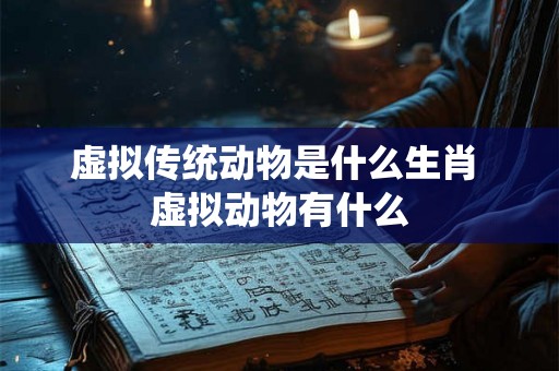 虚拟传统动物是什么生肖 虚拟动物有什么 虚拟传统动物是什么生肖 虚拟动物有什么