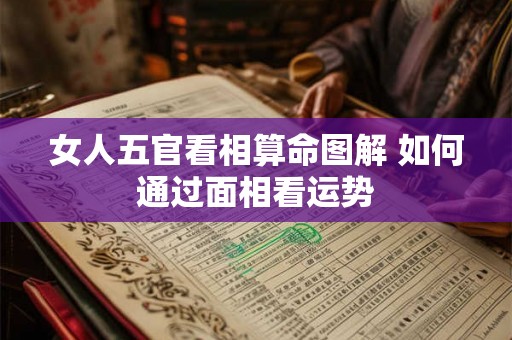 女人五官看相算命图解 如何通过面相看运势 女人五官看相算命图解 如何通过面相看运势