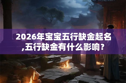 2026年宝宝五行缺金起名,五行缺金有什么影响? 2026年宝宝五行缺金起名,五行缺金有什么影响?