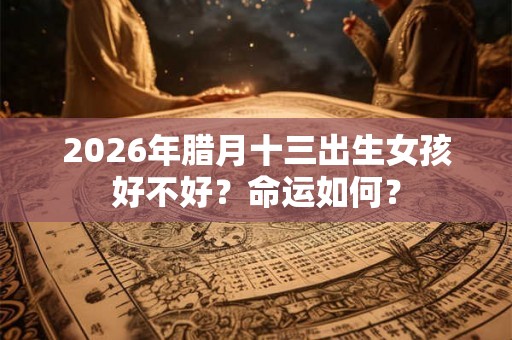 2026年腊月十三出生女孩好不好？命运如何？