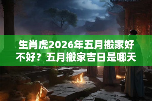 生肖虎2026年五月搬家好不好？五月搬家吉日是哪天？