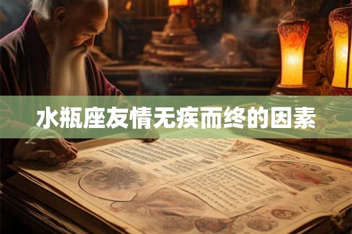 水瓶座友情无疾而终的因素 水瓶座友情无疾而终的因素