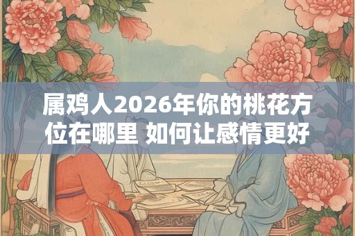属鸡人2026年你的桃花方位在哪里 如何让感情更好的延续