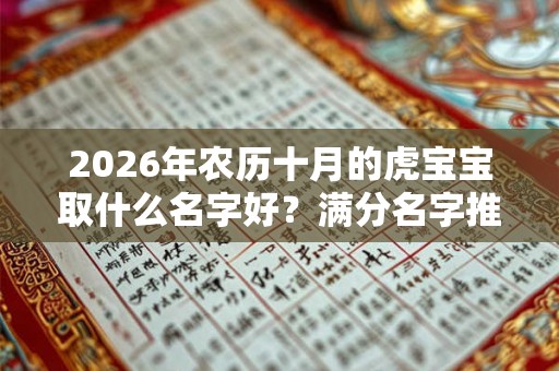 2026年农历十月的虎宝宝取什么名字好？满分名字推荐！