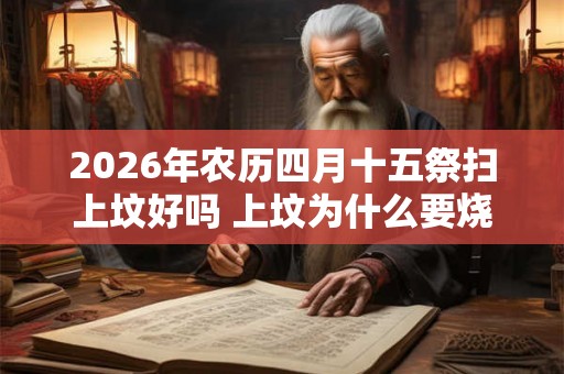2026年农历四月十五祭扫上坟好吗 上坟为什么要烧纸