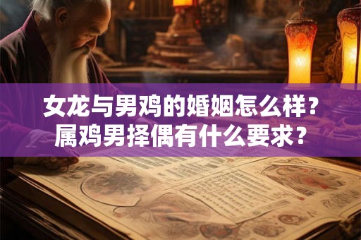 女龙与男鸡的婚姻怎么样？属鸡男择偶有什么要求？