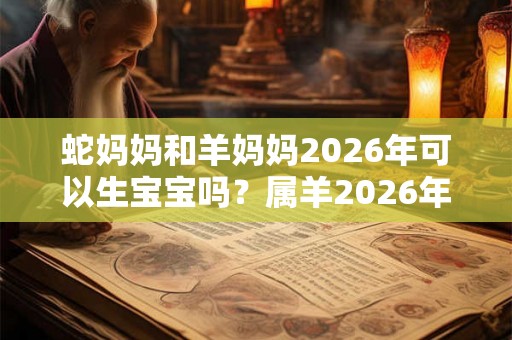 蛇妈妈和羊妈妈2026年可以生宝宝吗?属羊2026年幸运颜色? 蛇妈妈和羊妈妈2026年可以生宝宝吗?属羊2026年幸运颜色?