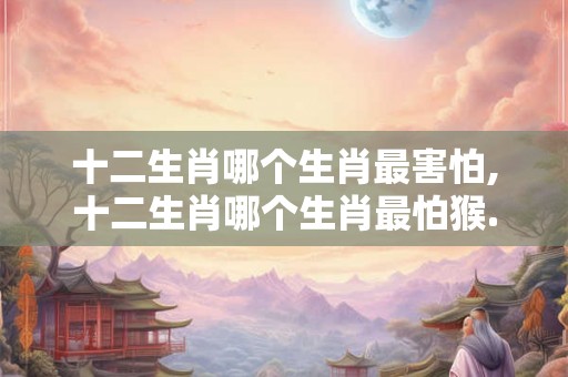 十二生肖哪个生肖最害怕,十二生肖哪个生肖最怕猴.