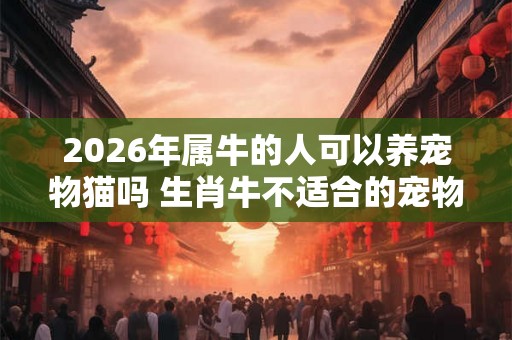 2026年属牛的人可以养宠物猫吗 生肖牛不适合的宠物 2026年属牛的人可以养宠物猫吗 生肖牛不适合的宠物