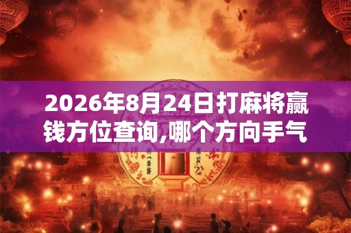 2026年8月24日打麻将赢钱方位查询,哪个方向手气佳