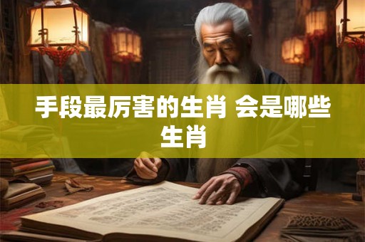 手段最厉害的生肖 会是哪些生肖