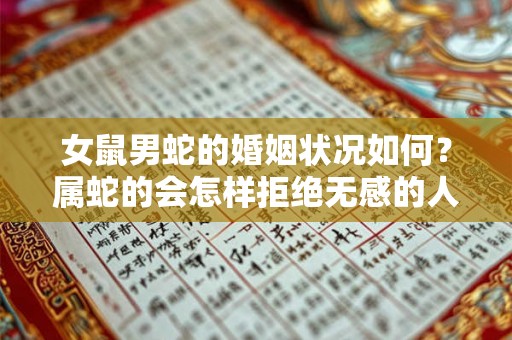 女鼠男蛇的婚姻状况如何？属蛇的会怎样拒绝无感的人？