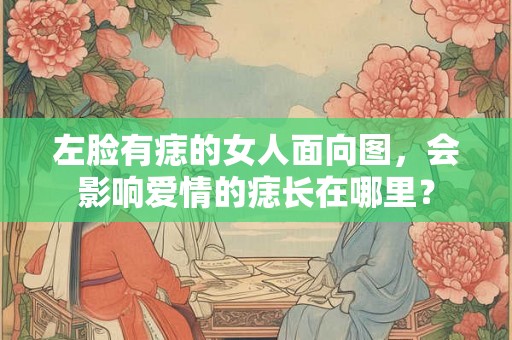 左脸有痣的女人面向图，会影响爱情的痣长在哪里？