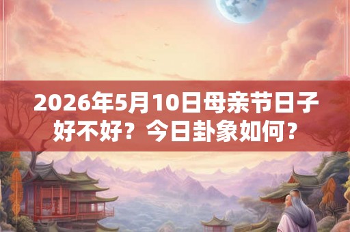 2026年5月10日母亲节日子好不好？今日卦象如何？