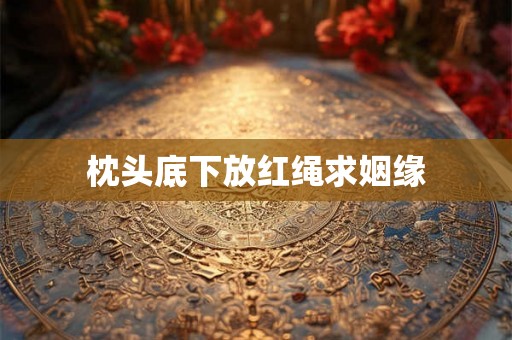 枕头底下放红绳求姻缘 枕头底下放红绳求姻缘