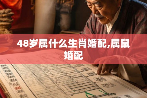 48岁属什么生肖婚配,属鼠婚配