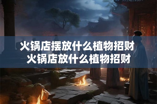 火锅店摆放什么植物招财 火锅店放什么植物招财